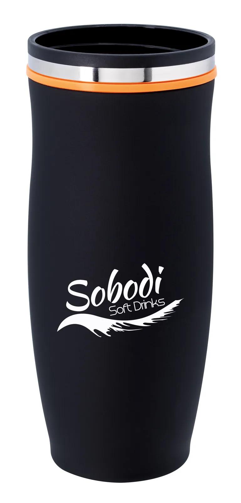 Charles Tumbler Matte Black Stainless Steel - 18 oz - product view 9