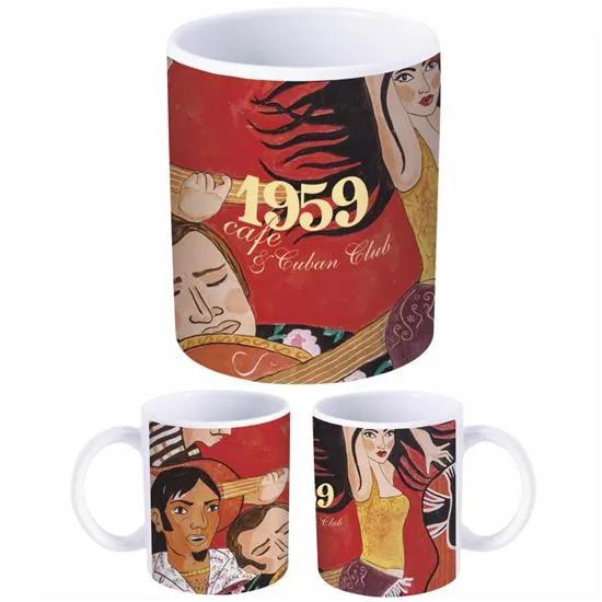Dye Sublimation Mug Stoneware Full-Color Print - 11 oz