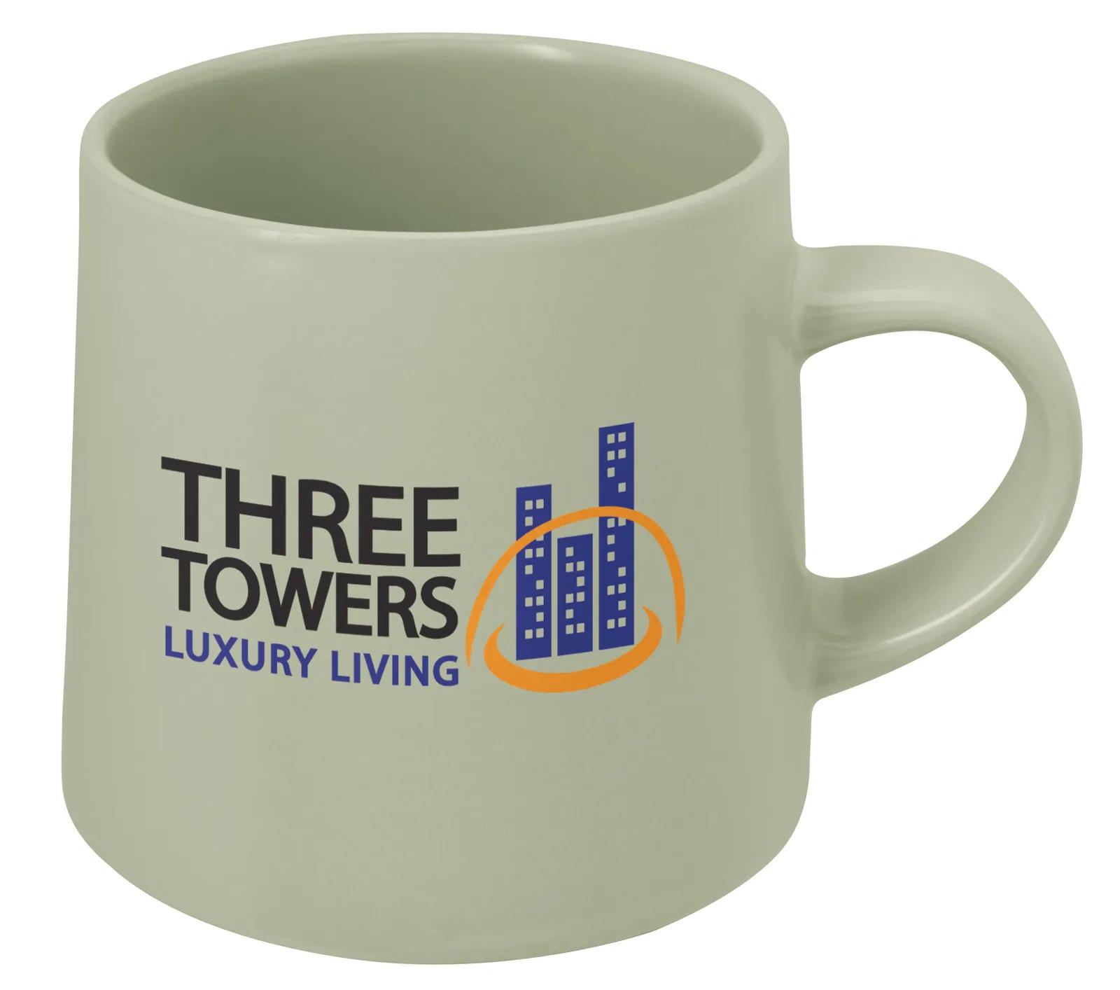 Stoneware Mug Matte Finish Raw Base - 15 oz - product view 8