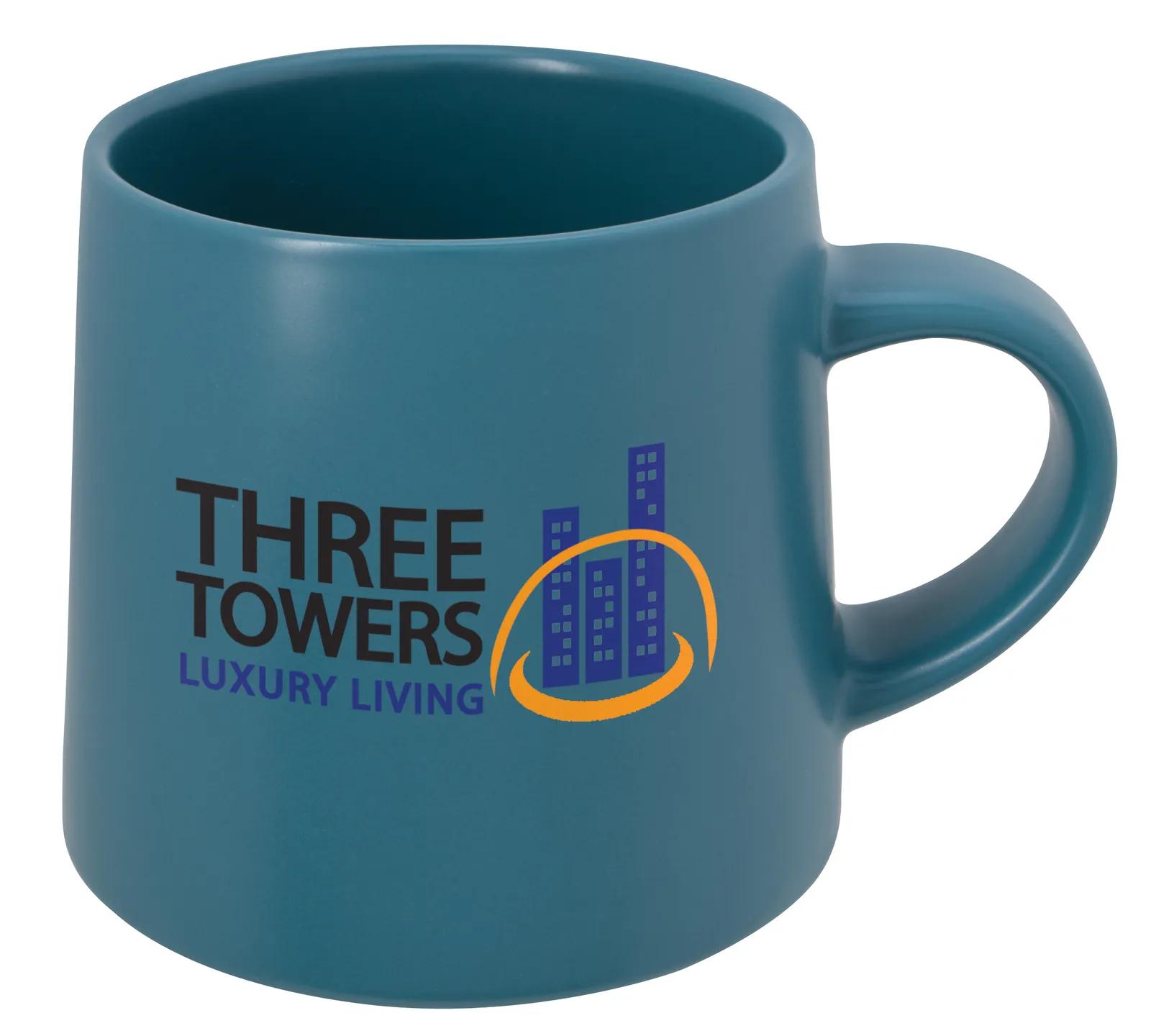 Stoneware Mug Matte Finish Raw Base - 15 oz - product view 10