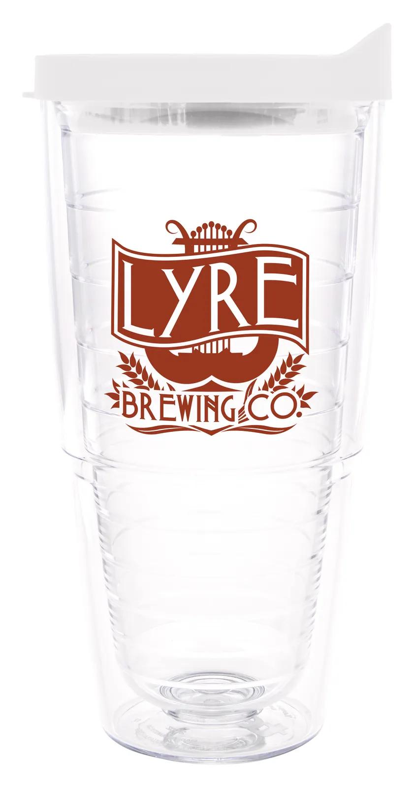 Tumbler Double Wall Tritan Travel Lid - 24 oz - product view 24