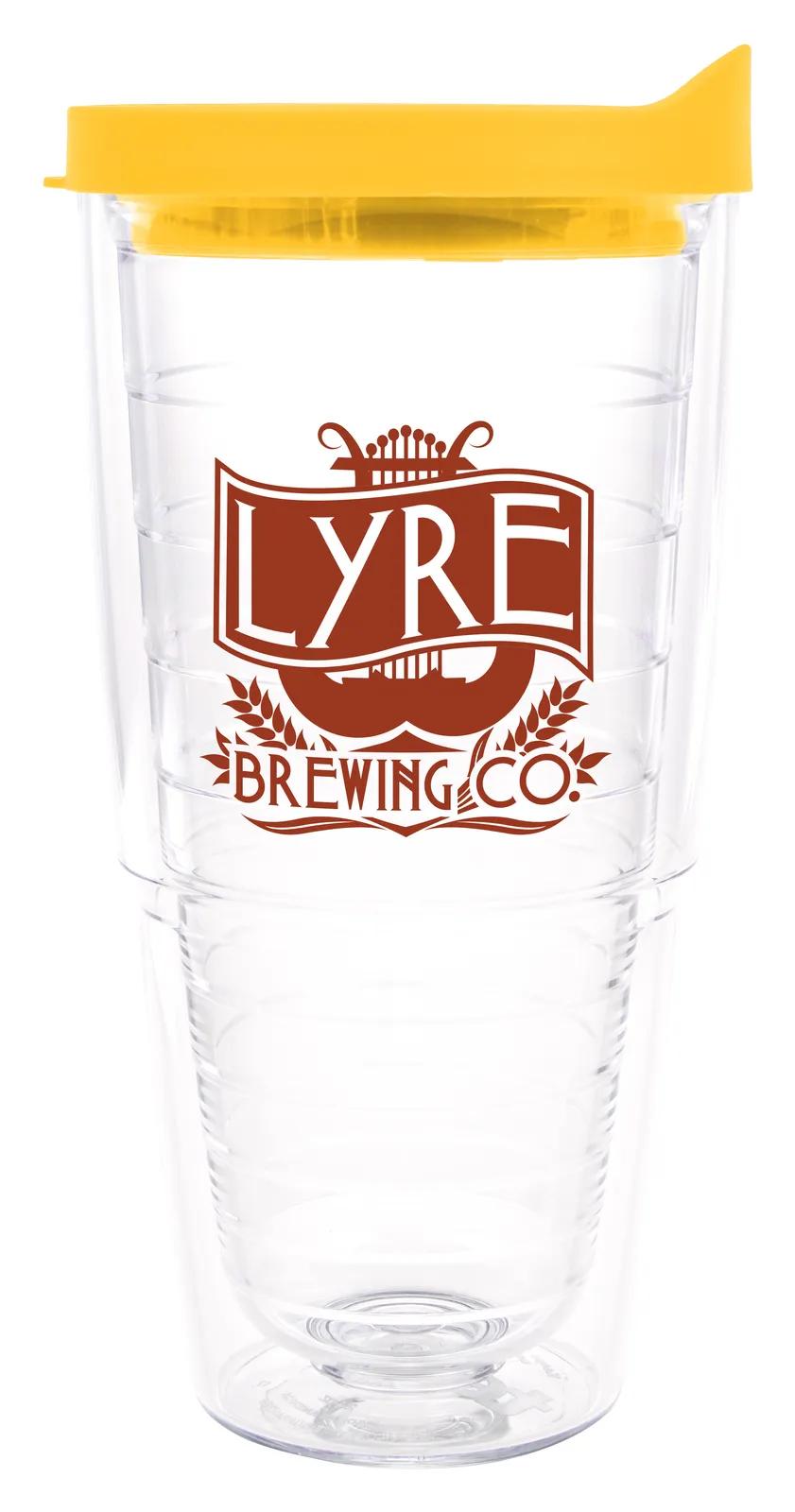 Tumbler Double Wall Tritan Travel Lid - 24 oz - product view 25