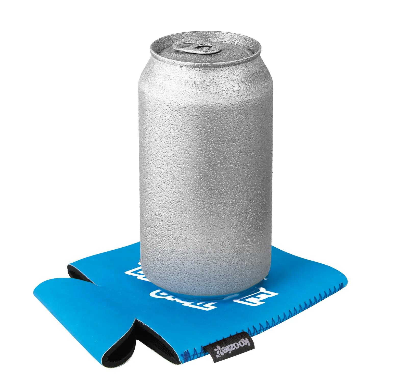 Custom Koozie Glow in Dark Collapsible PU Vinyl - product view 3