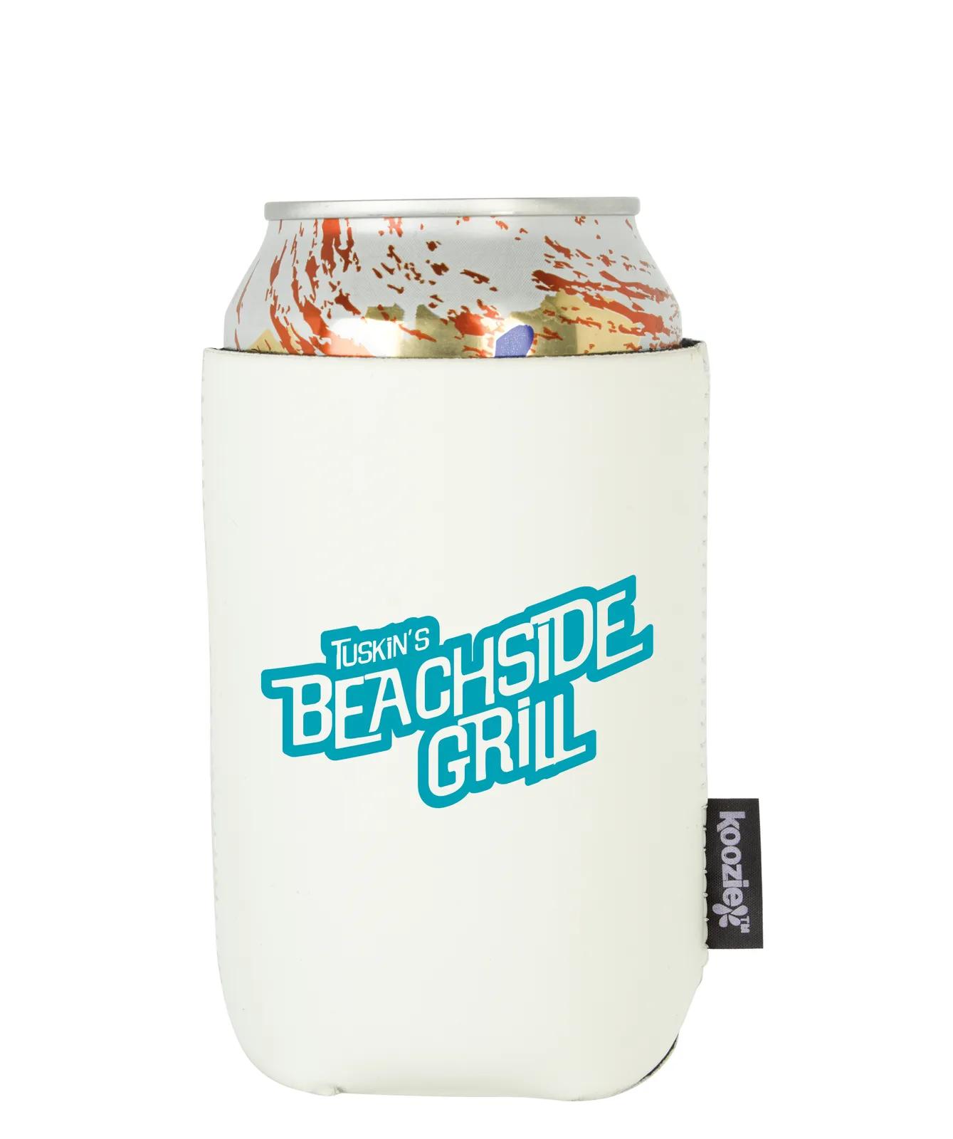 Custom Koozie Glow in Dark Collapsible PU Vinyl - product view 4