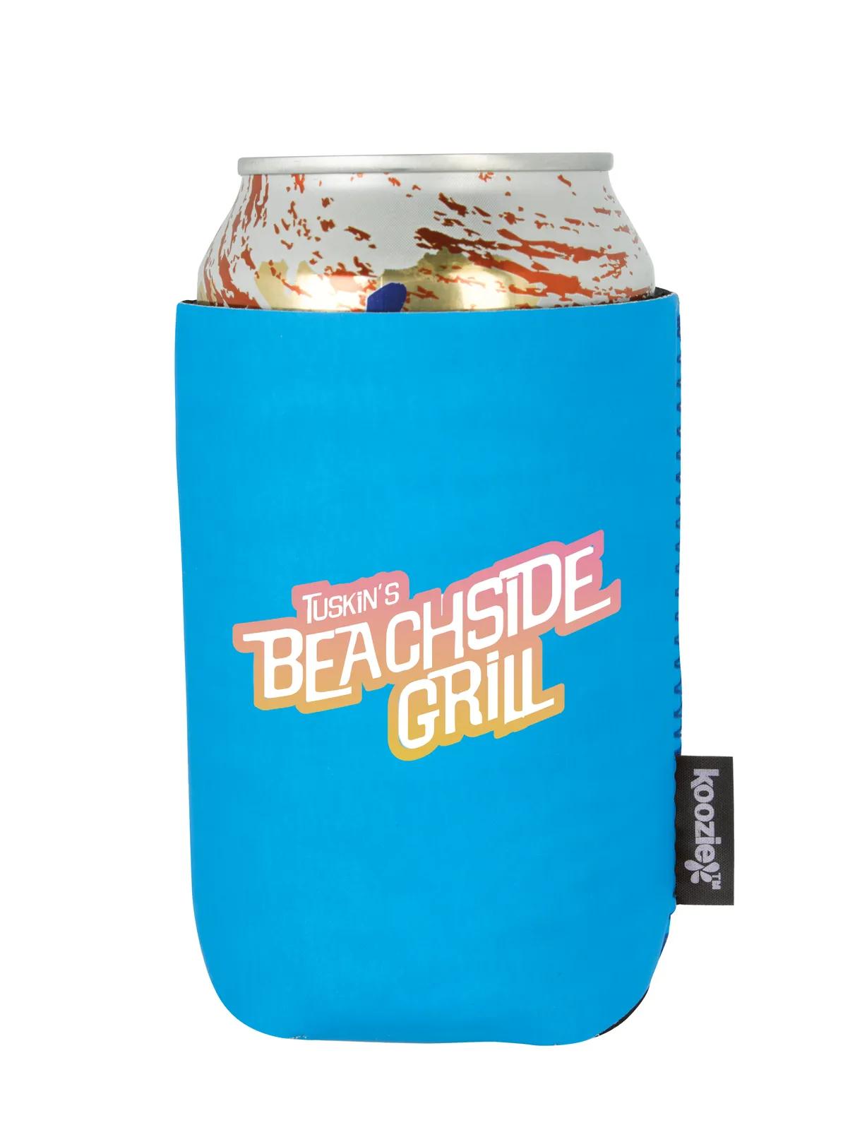 Custom Koozie Glow in Dark Collapsible PU Vinyl - product view 5
