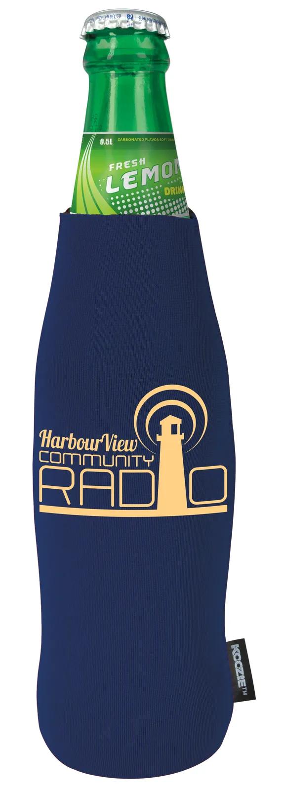 Bottle Cooler Neoprene Removable Opener - 7 in - product view 14