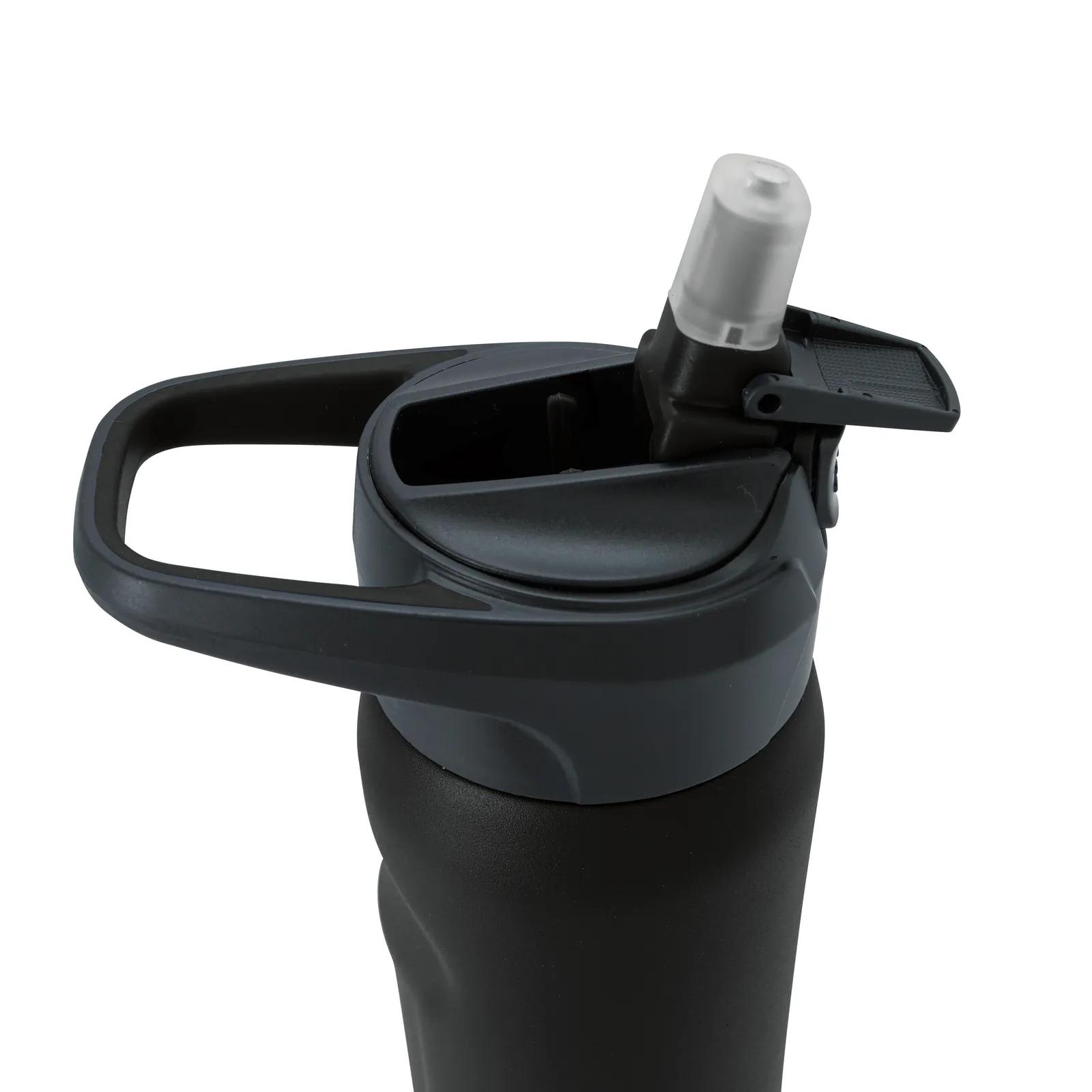 Vacuum Sport Bottle Flip Top Straw Steel - 18 oz - product view 3