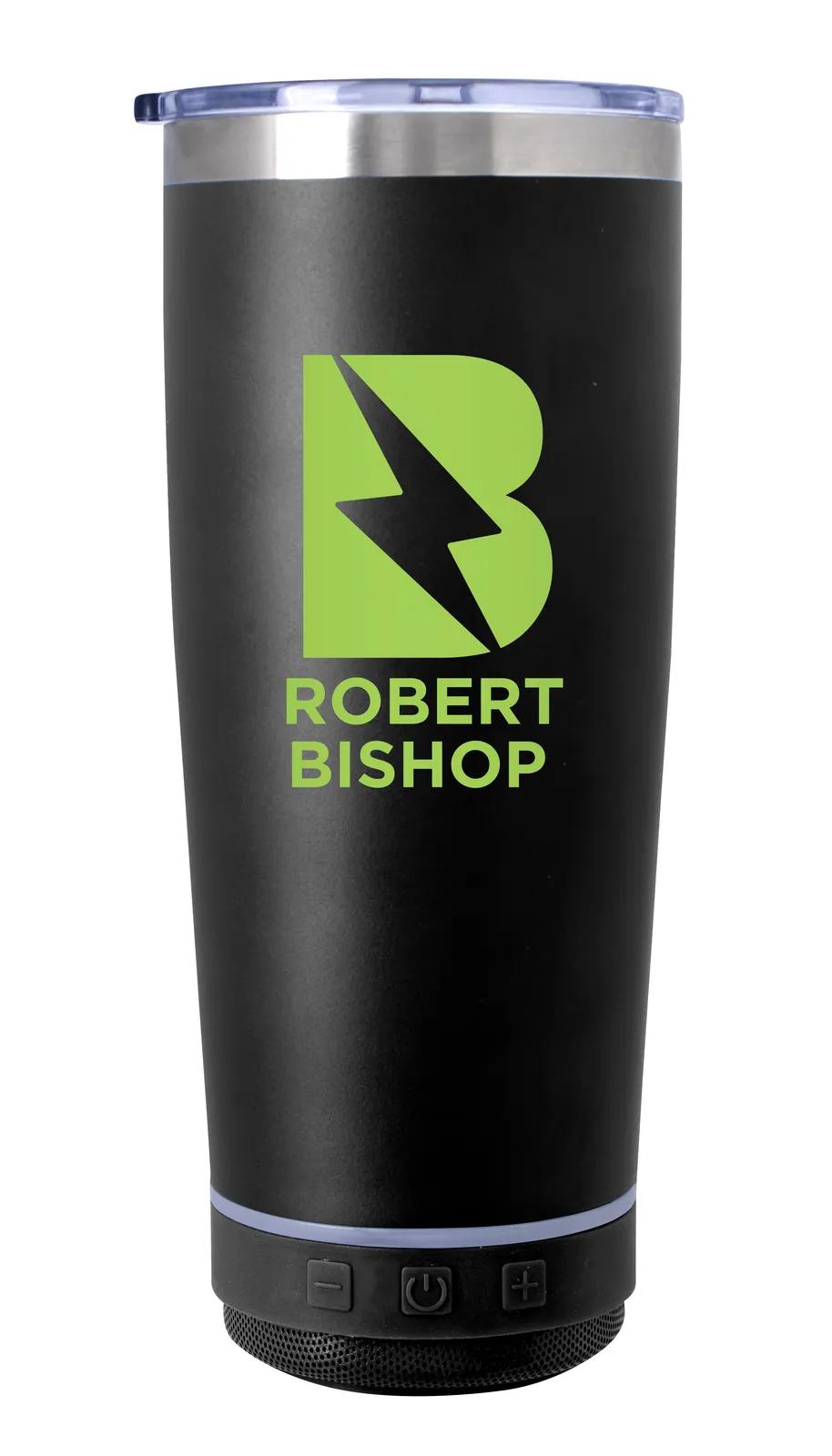 Tumbler Wireless Speaker Bottom Vacuum Steel - 20 oz - product view 2