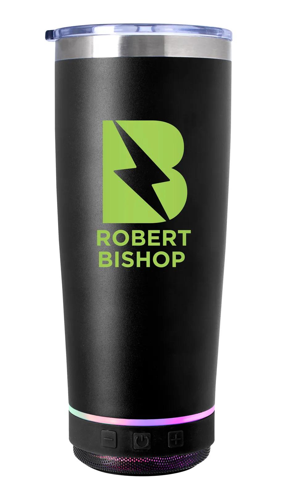 Tumbler Wireless Speaker Bottom Vacuum Steel - 20 oz - product view 4