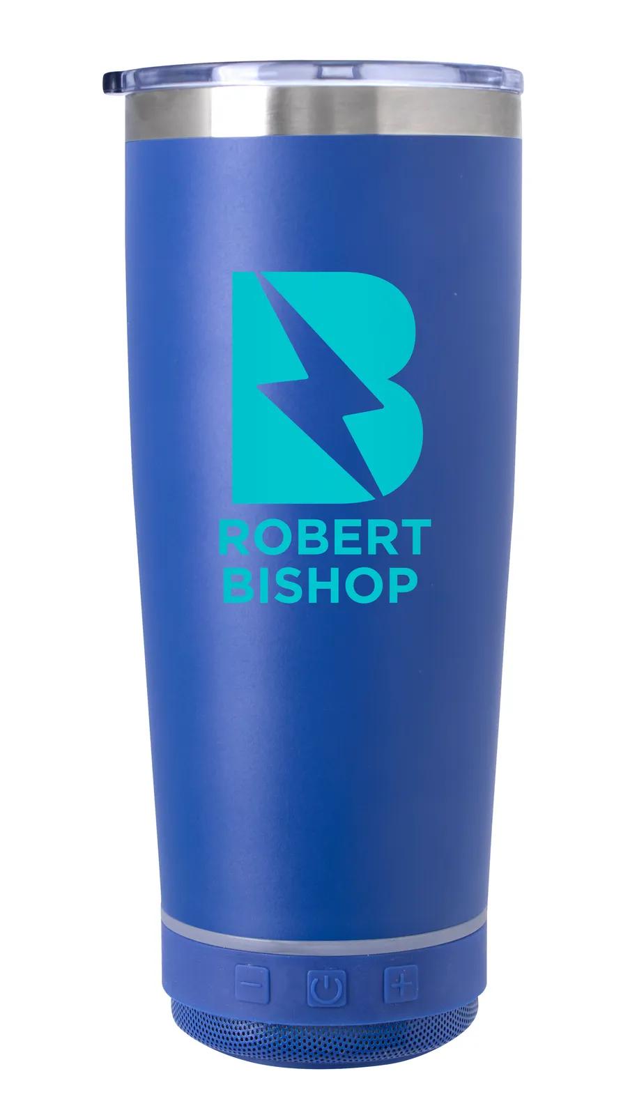 Tumbler Wireless Speaker Bottom Vacuum Steel - 20 oz - product view 6