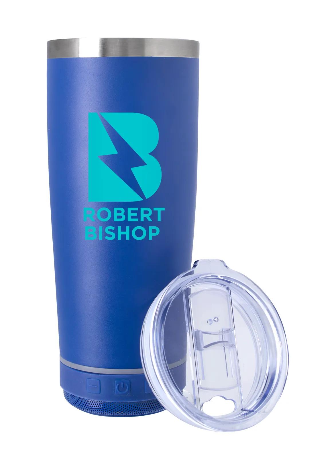 Tumbler Wireless Speaker Bottom Vacuum Steel - 20 oz - product view 7