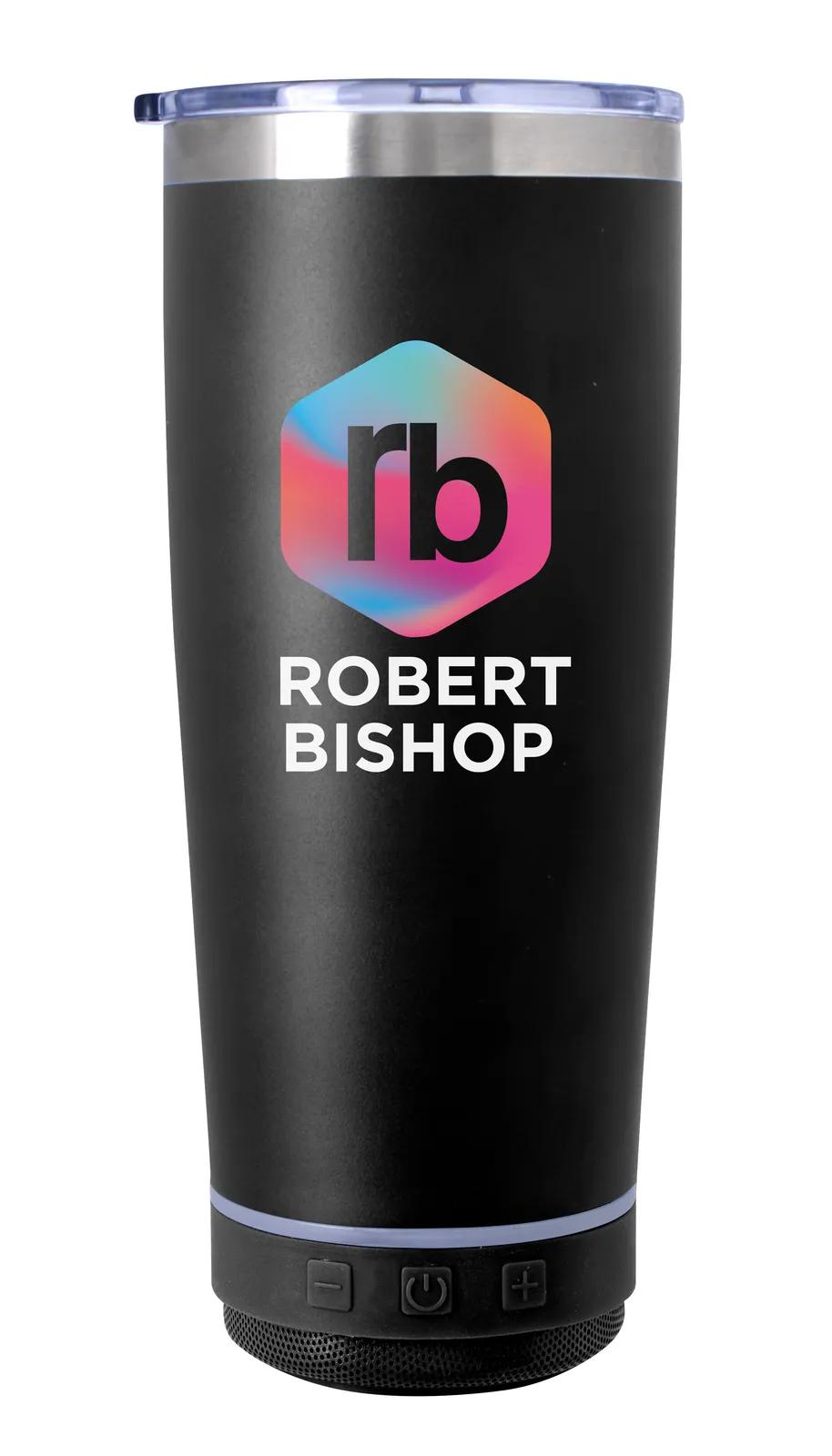 Tumbler Wireless Speaker Bottom Vacuum Steel - 20 oz - product view 9