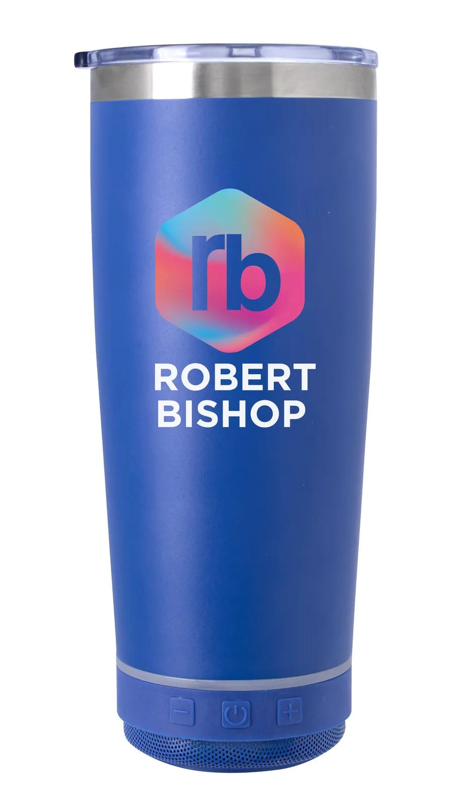 Tumbler Wireless Speaker Bottom Vacuum Steel - 20 oz - product view 12