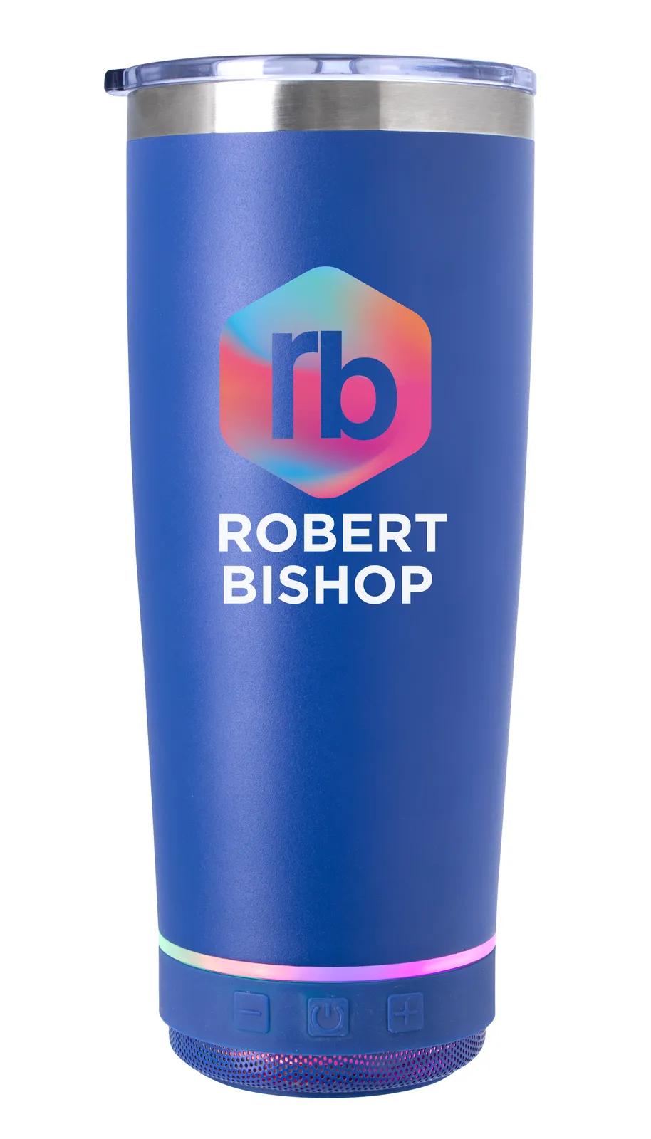 Tumbler Wireless Speaker Bottom Vacuum Steel - 20 oz - product view 14