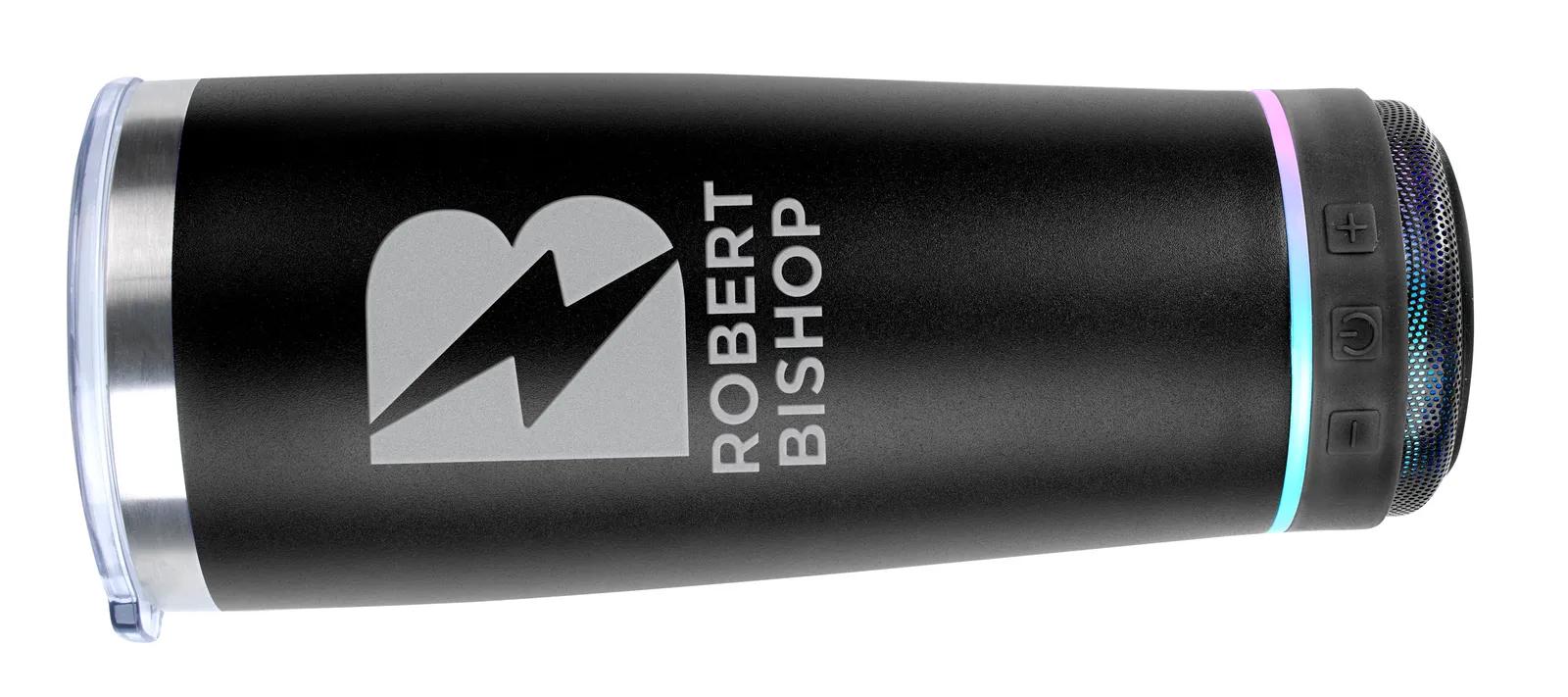 Tumbler Wireless Speaker Bottom Vacuum Steel - 20 oz - product view 17