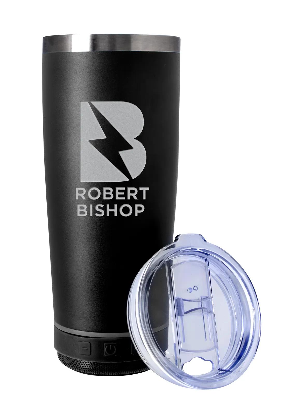 Tumbler Wireless Speaker Bottom Vacuum Steel - 20 oz - product view 19