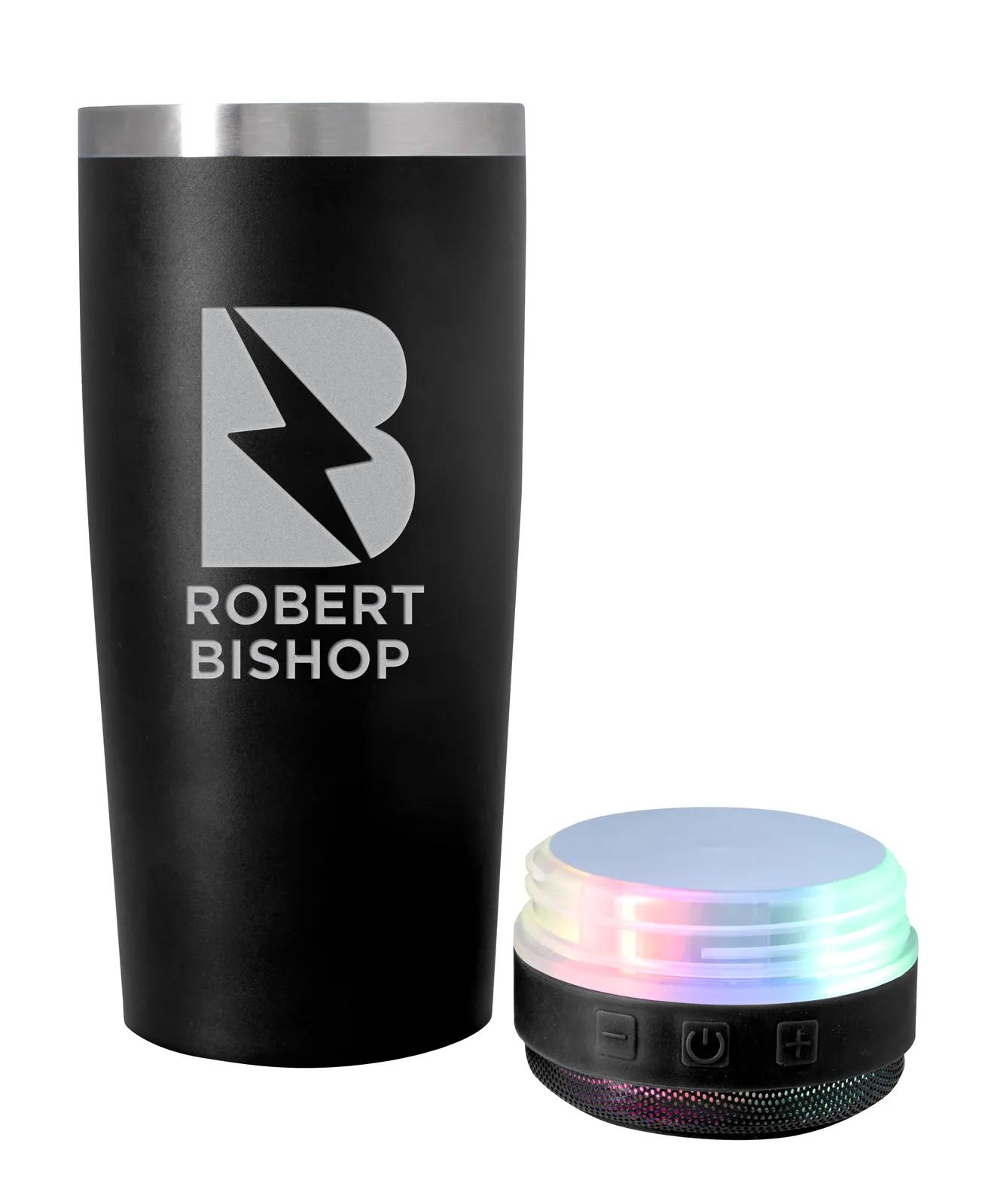 Tumbler Wireless Speaker Bottom Vacuum Steel - 20 oz - product view 22