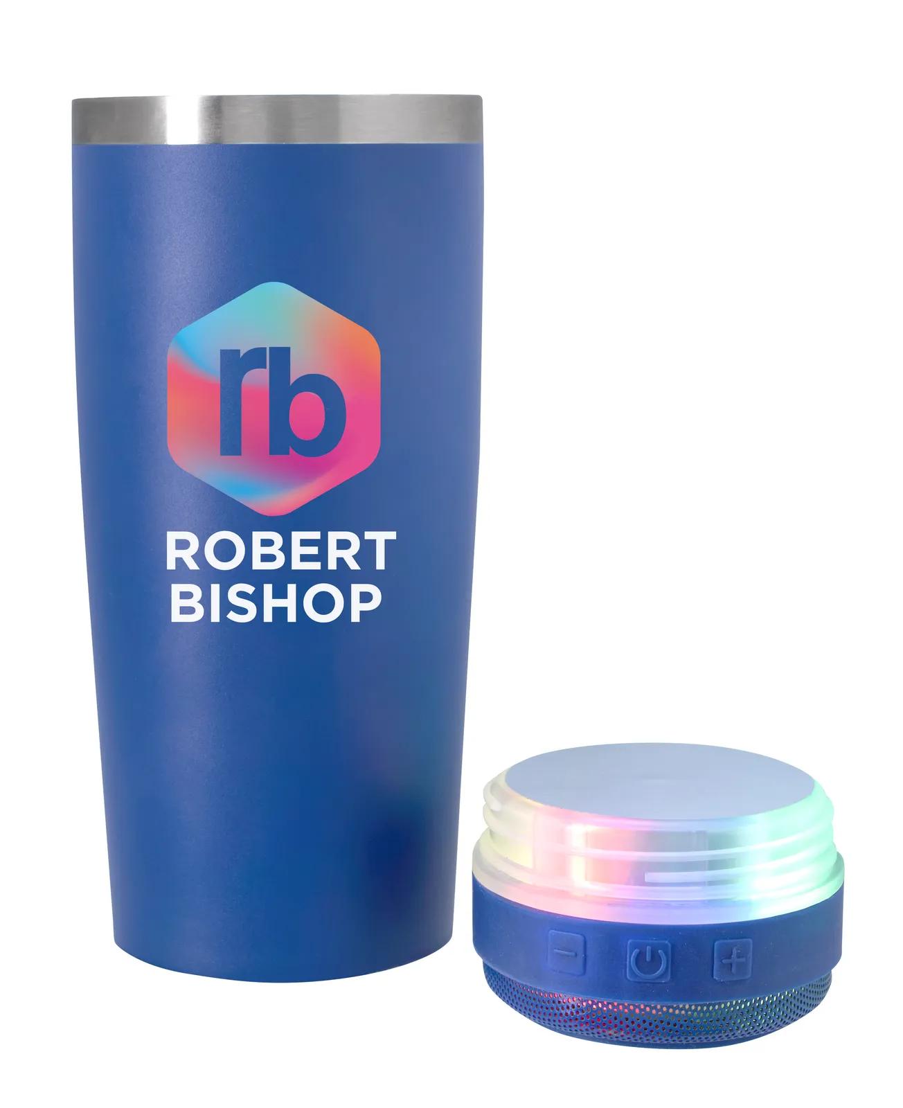 Tumbler Wireless Speaker Bottom Vacuum Steel - 20 oz - product view 31