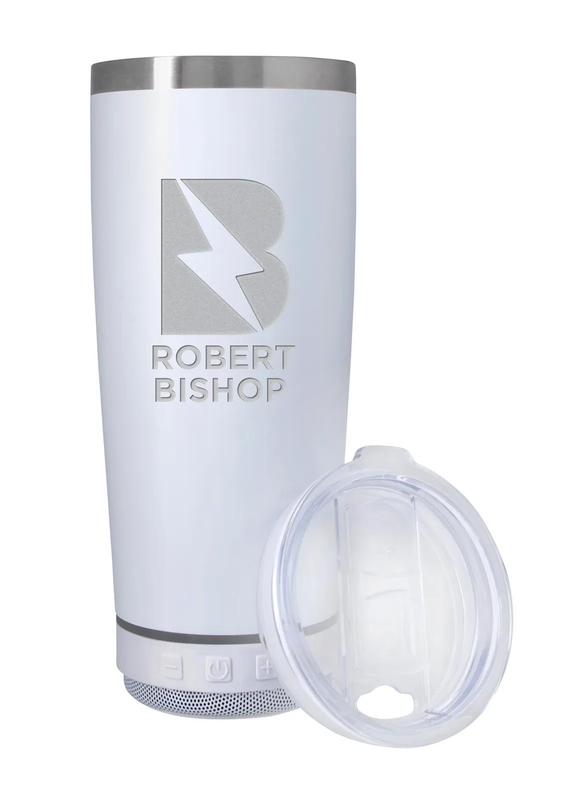 Tumbler Wireless Speaker Bottom Vacuum Steel - 20 oz - product view 39