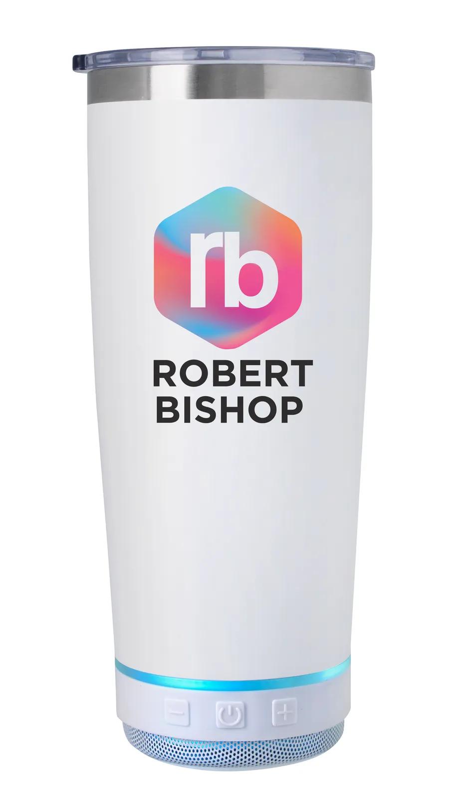 Tumbler Wireless Speaker Bottom Vacuum Steel - 20 oz - product view 43