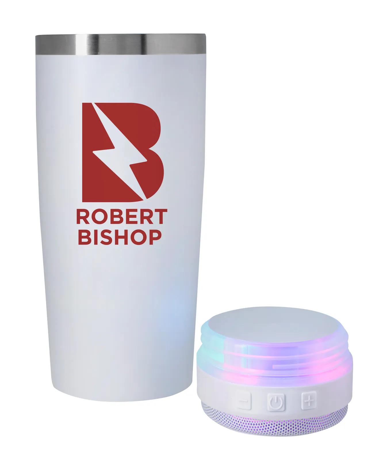 Tumbler Wireless Speaker Bottom Vacuum Steel - 20 oz - product view 44