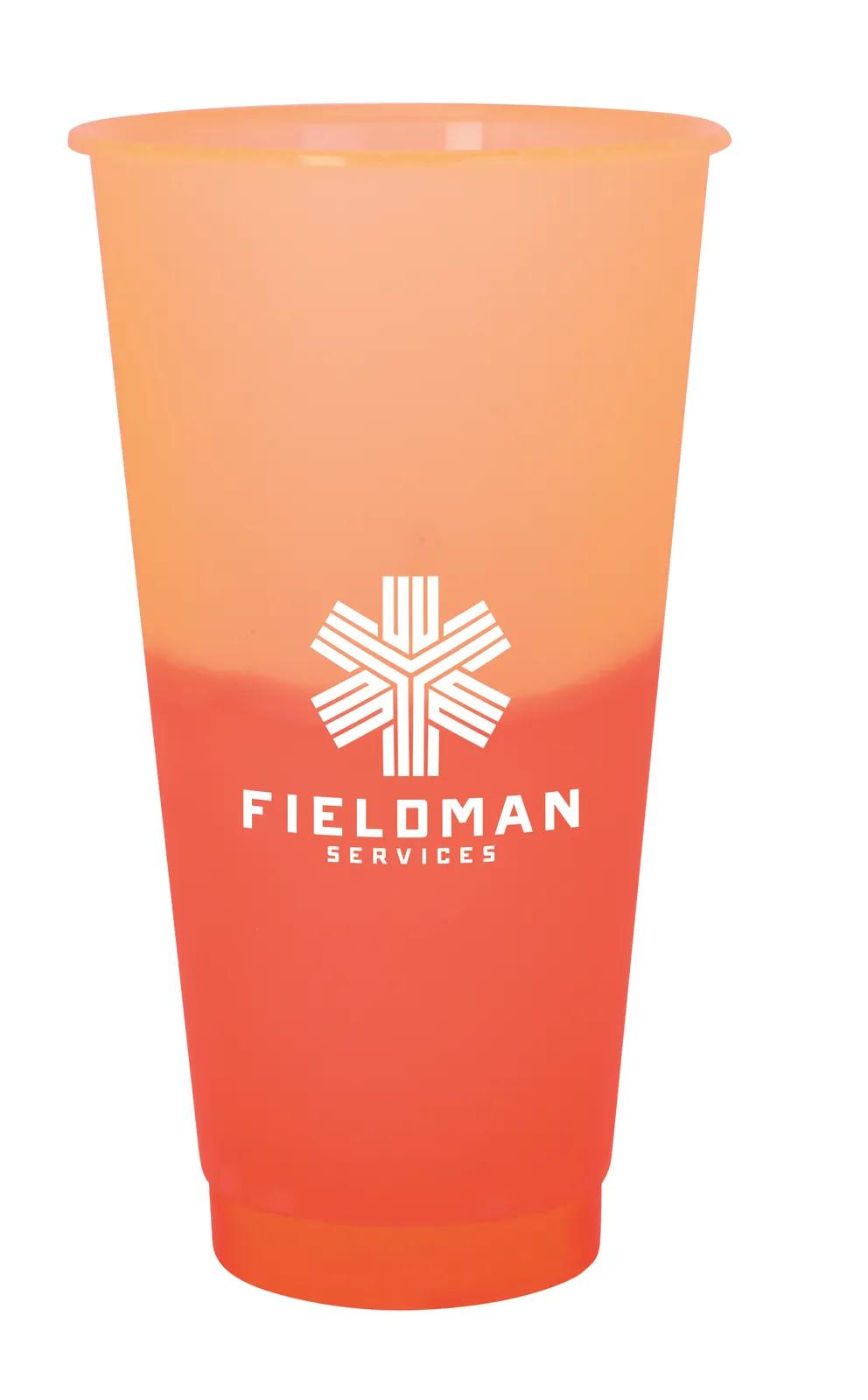 Color Changing Tumbler Cold Activated Plastic - 24 oz - product view 4