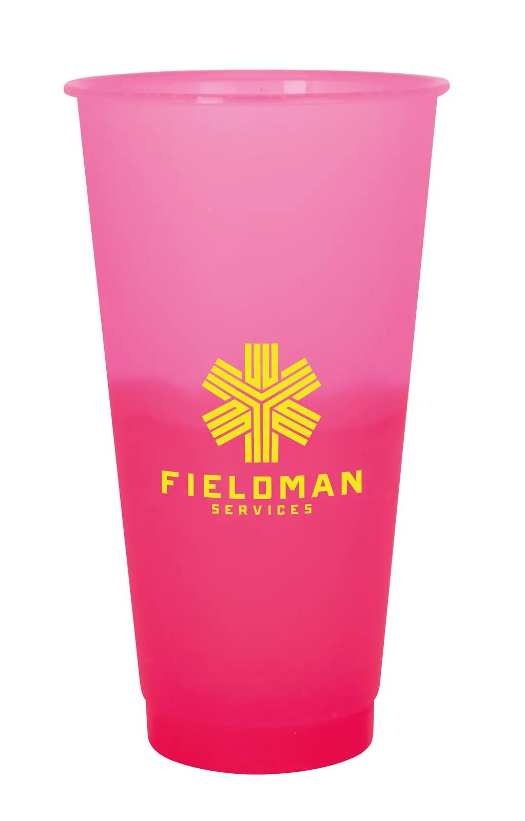 Color Changing Tumbler Cold Activated Plastic - 24 oz - product view 5