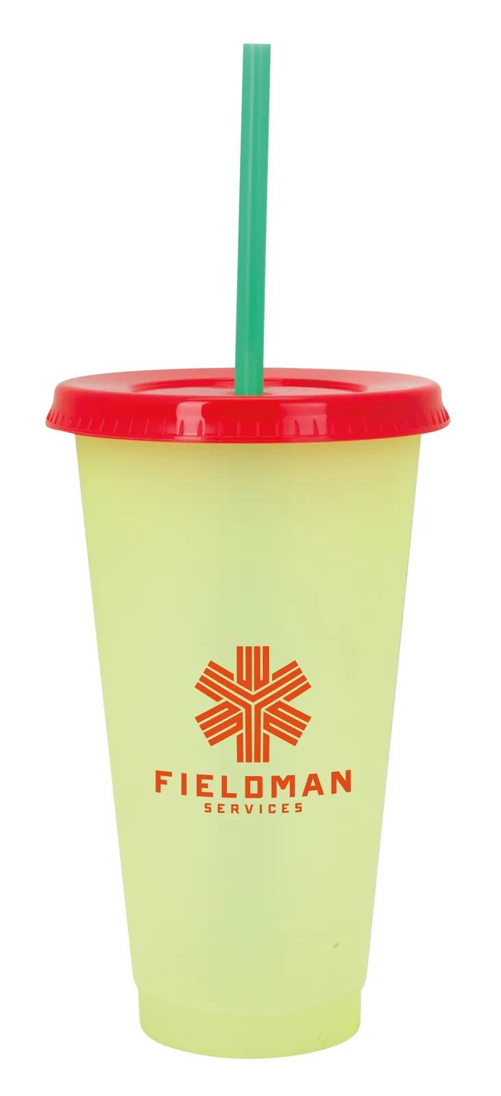 Color Changing Tumbler Cold Activated Plastic - 24 oz - product view 15