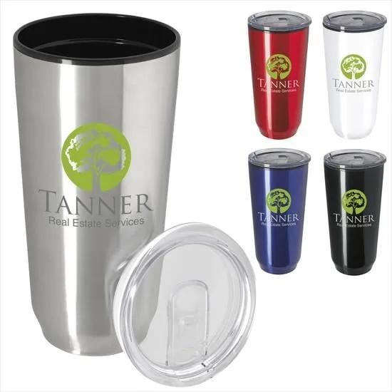 Stainless Steel Tumbler Double Wall Shine - 16 oz