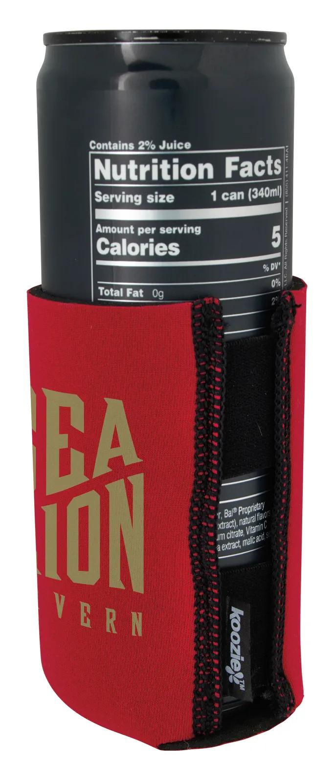 Custom Koozies Dual Fit Collapsible Can Cooler - product view 7