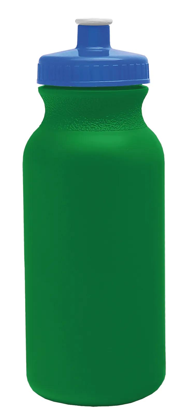 Bike Water Bottle Push-Pull Cap Made in USA - 20 oz - product view 13