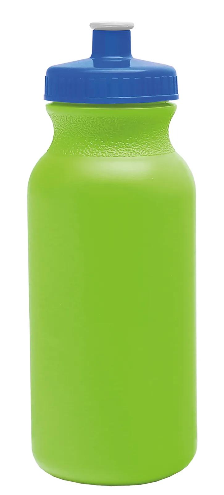 Bike Water Bottle Push-Pull Cap Made in USA - 20 oz - product view 17