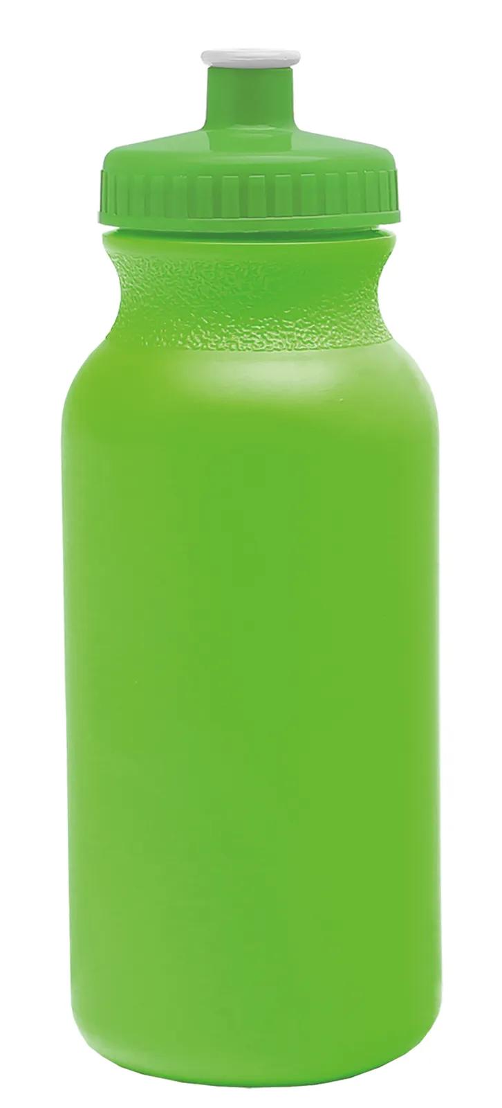 Bike Water Bottle Push-Pull Cap Made in USA - 20 oz - product view 21