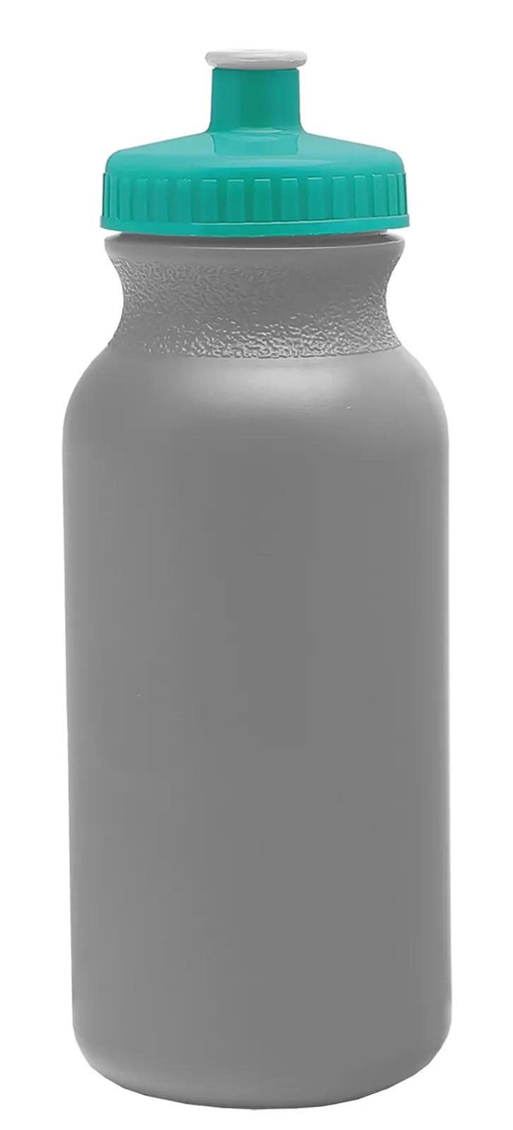 Bike Water Bottle Push-Pull Cap Made in USA - 20 oz - product view 30