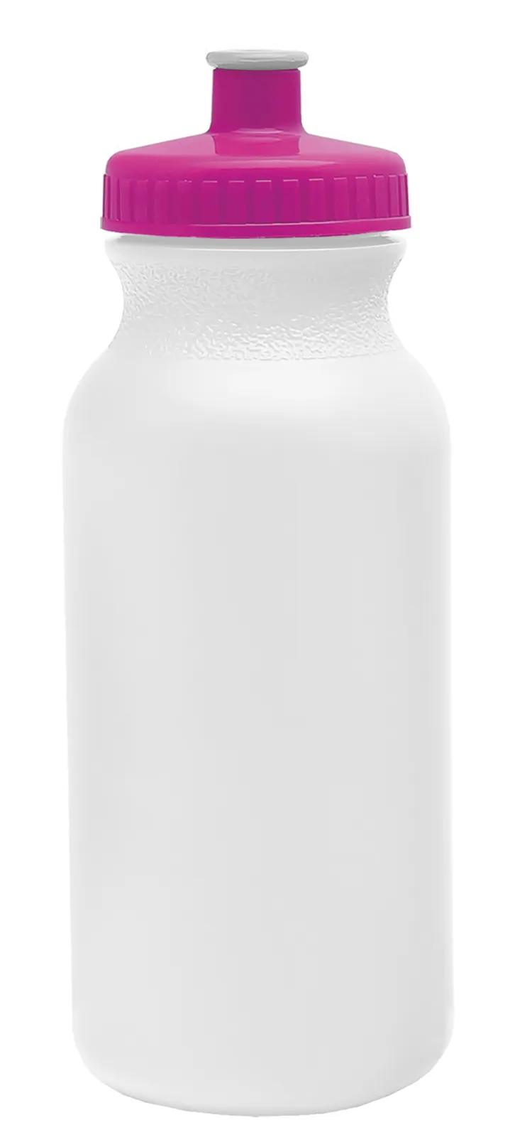 Bike Water Bottle Push-Pull Cap Made in USA - 20 oz - product view 36