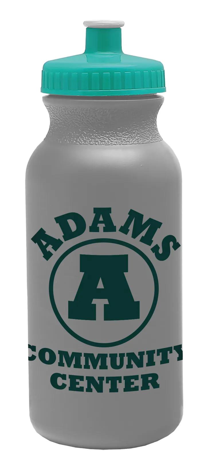 Bike Water Bottle Push-Pull Cap Made in USA - 20 oz - product view 61