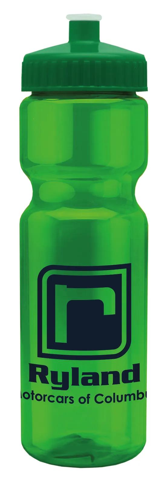 Sport Water Bottle Transparent Contoured Grip - 28 oz - product view 4