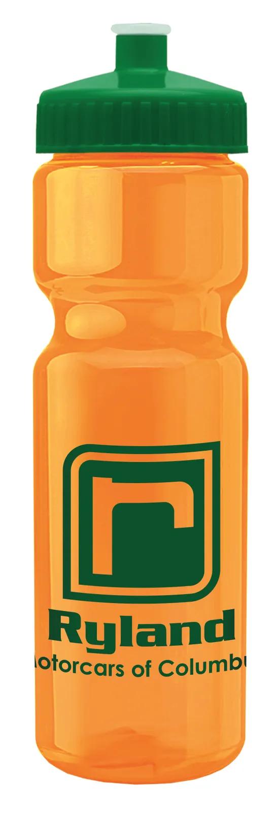 Sport Water Bottle Transparent Contoured Grip - 28 oz - product view 5