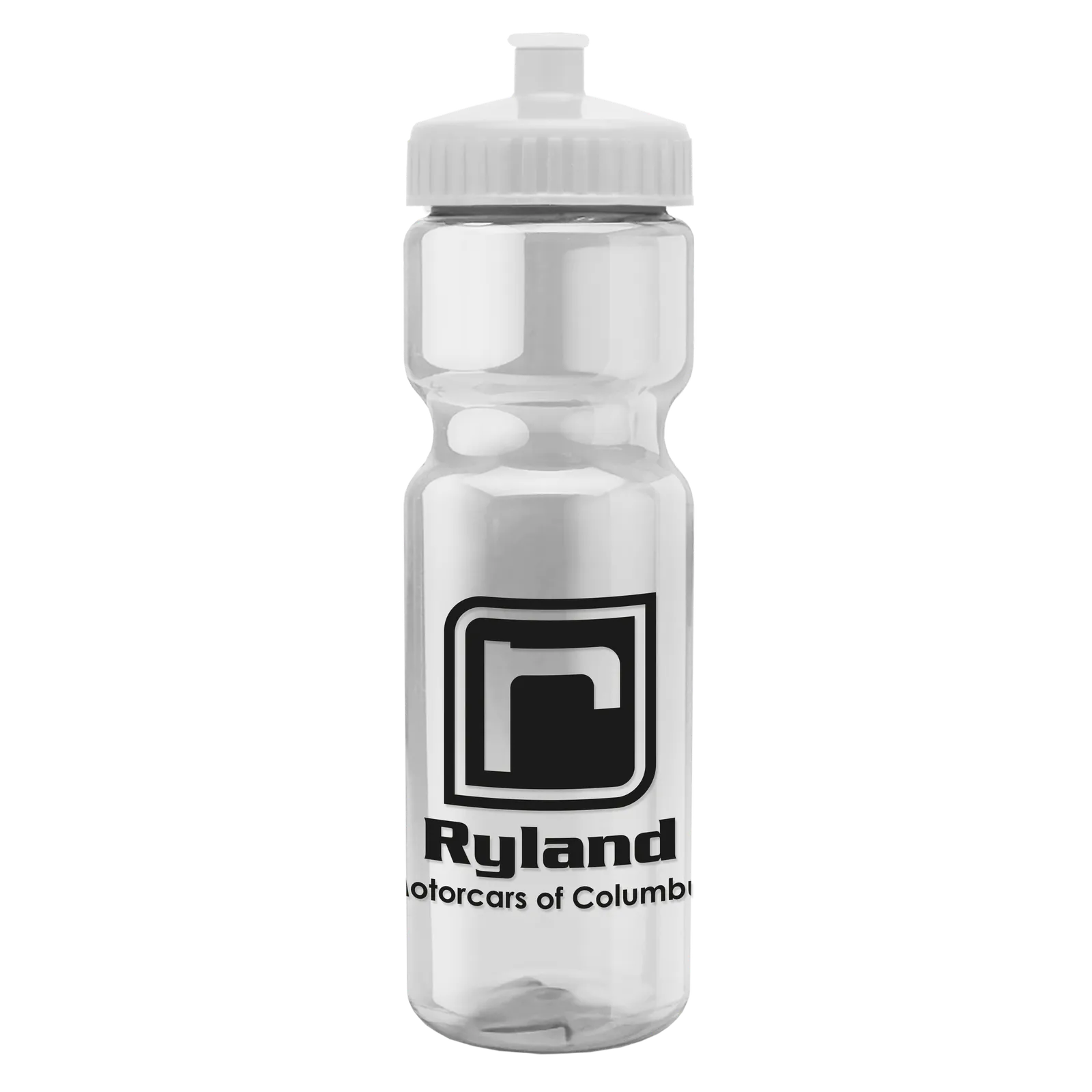 Sport Water Bottle Transparent Contoured Grip - 28 oz - product view 23