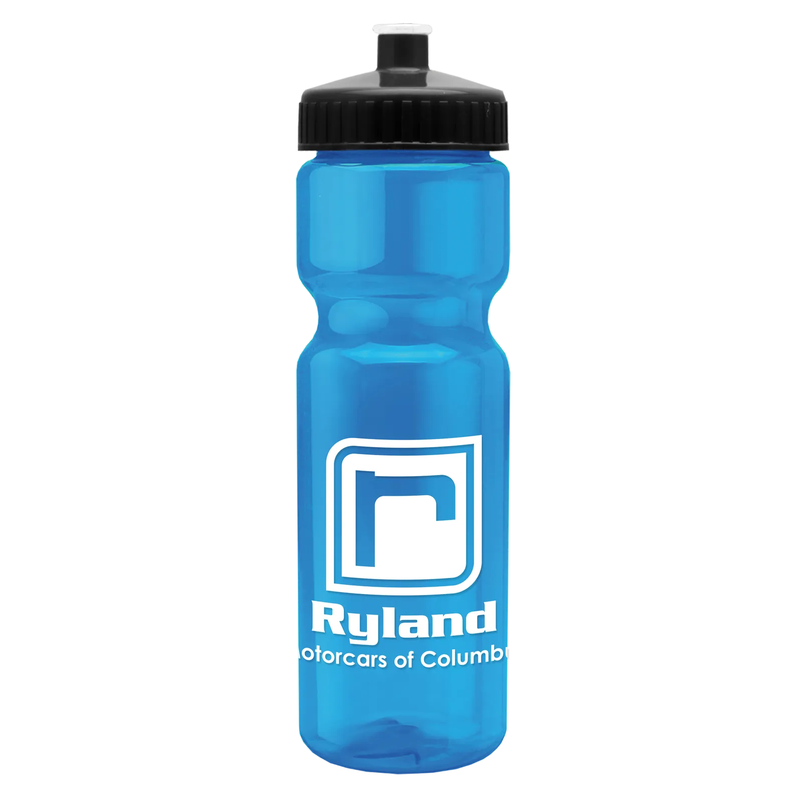 Sport Water Bottle Transparent Contoured Grip - 28 oz - product view 38