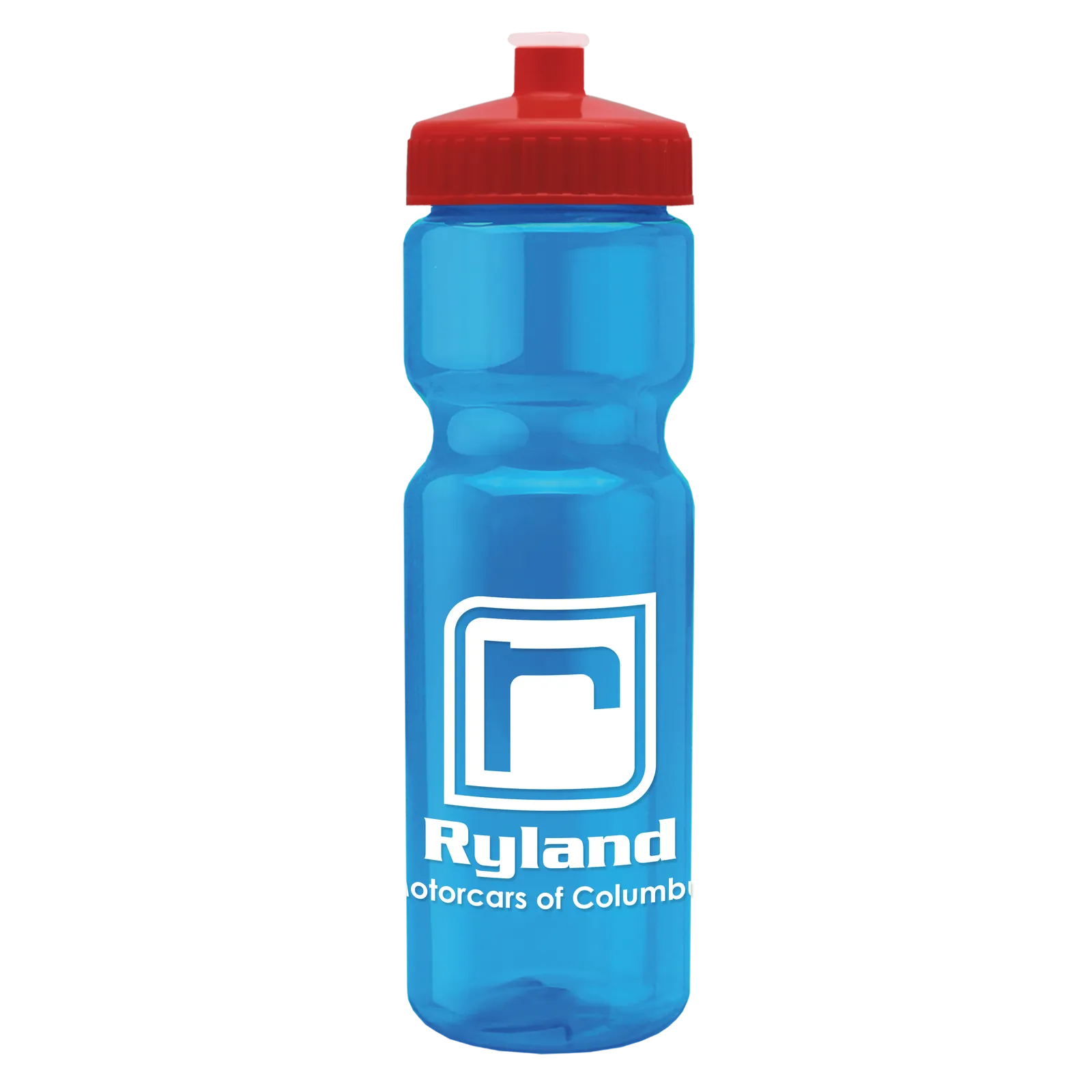 Sport Water Bottle Transparent Contoured Grip - 28 oz - product view 45