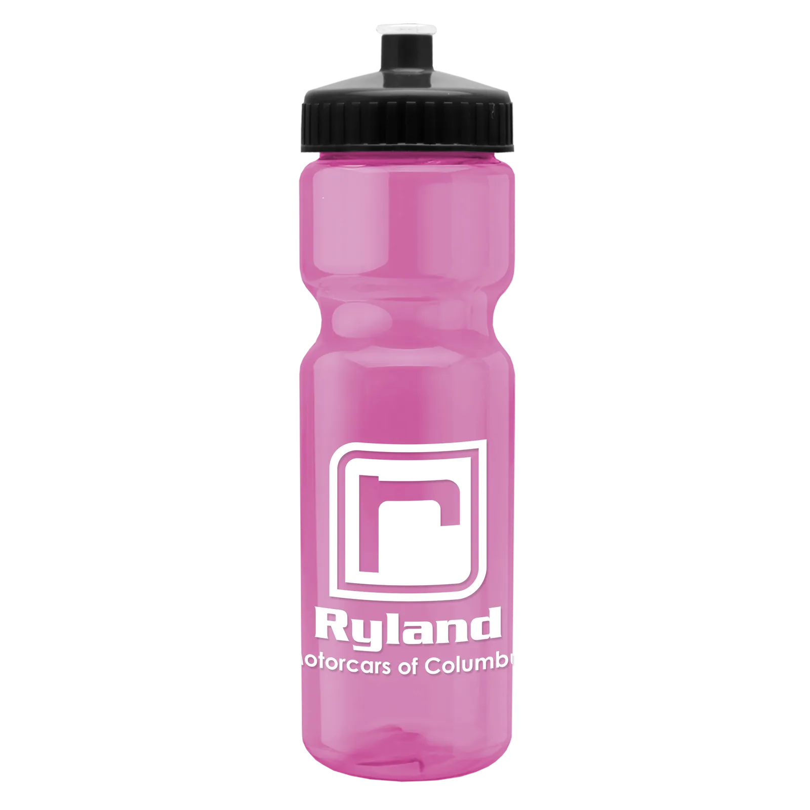 Sport Water Bottle Transparent Contoured Grip - 28 oz - product view 64