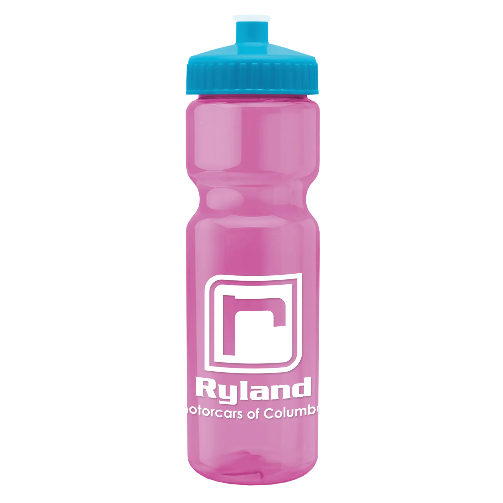 Sport Water Bottle Transparent Contoured Grip - 28 oz - product view 65