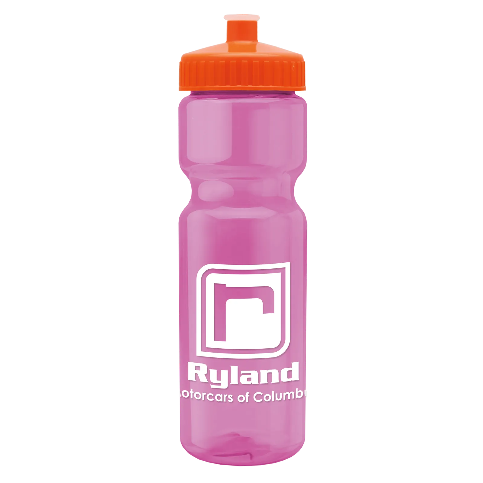 Sport Water Bottle Transparent Contoured Grip - 28 oz - product view 70