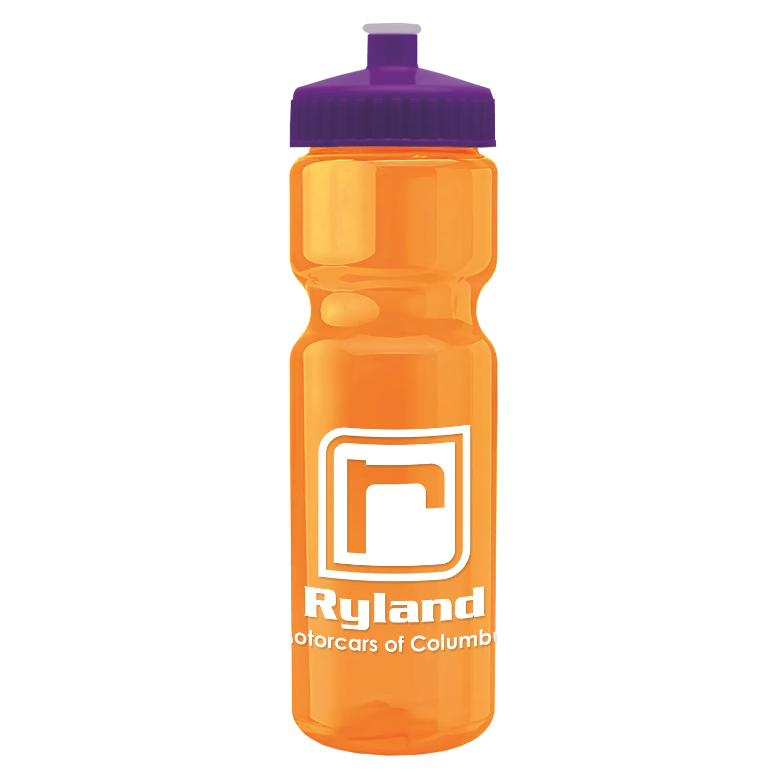 Sport Water Bottle Transparent Contoured Grip - 28 oz - product view 87