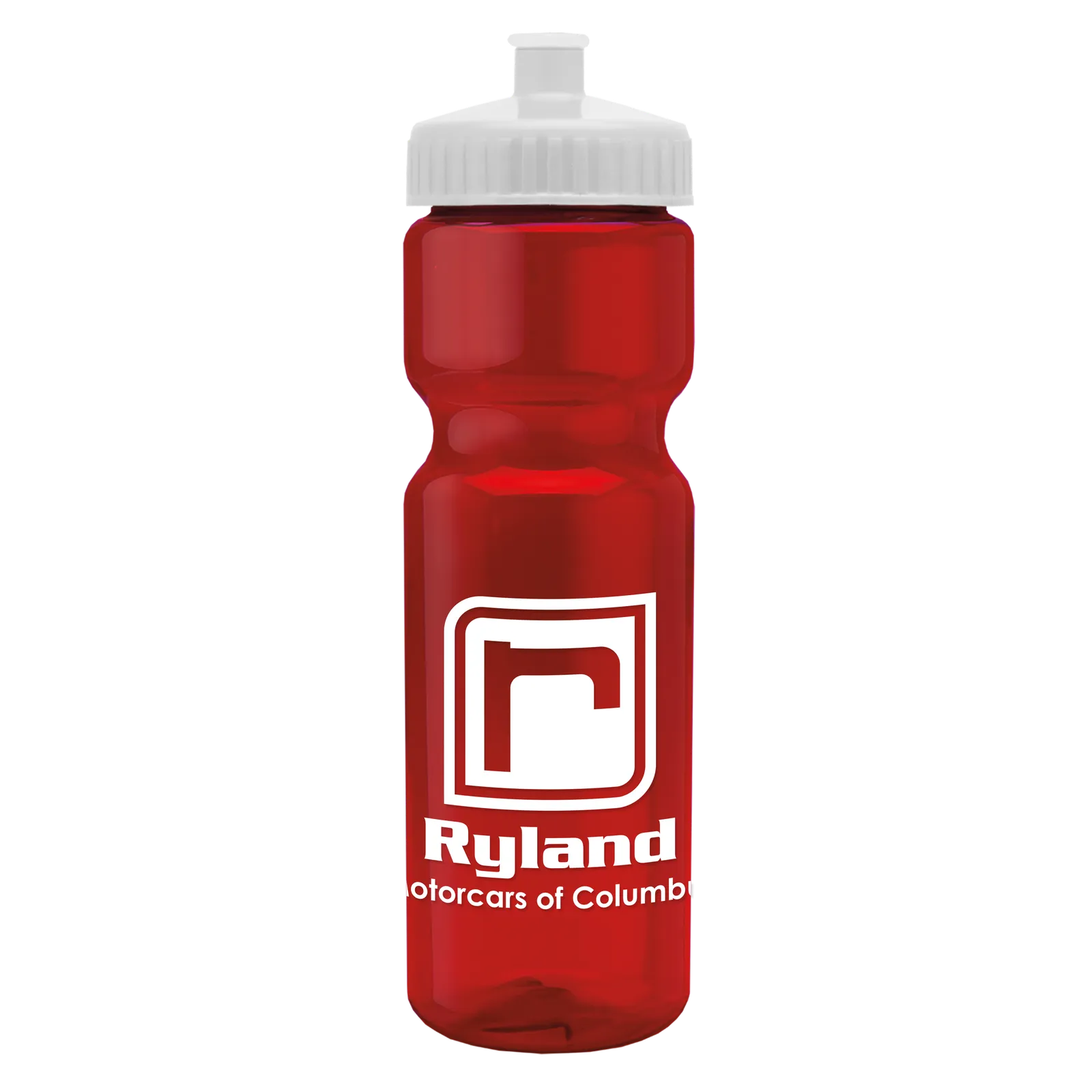 Sport Water Bottle Transparent Contoured Grip - 28 oz - product view 101