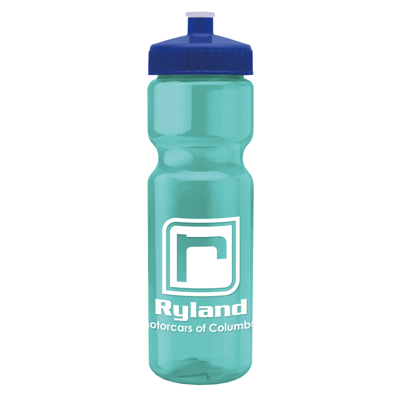 Sport Water Bottle Transparent Contoured Grip - 28 oz - product view 111