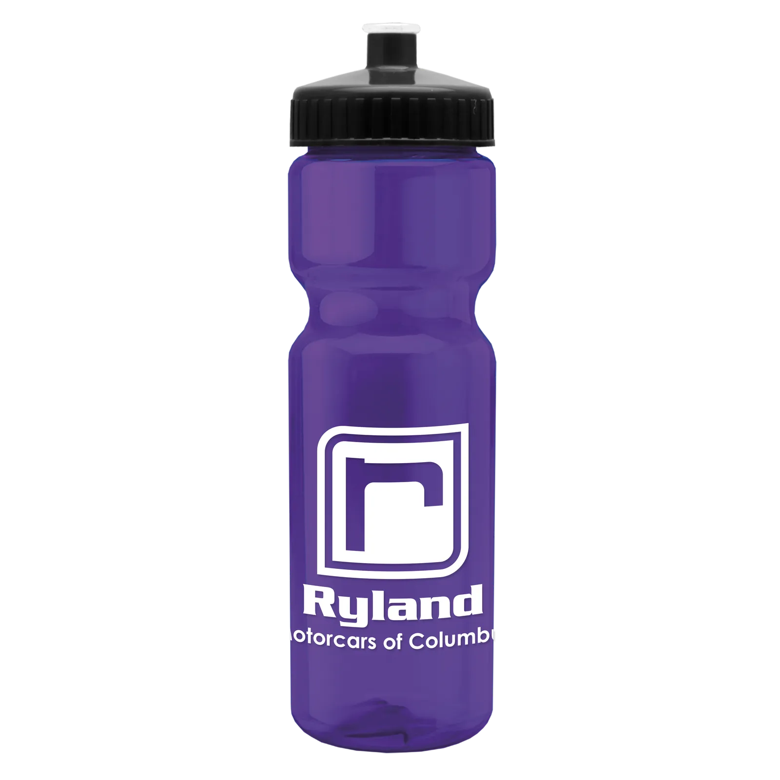 Sport Water Bottle Transparent Contoured Grip - 28 oz - product view 116