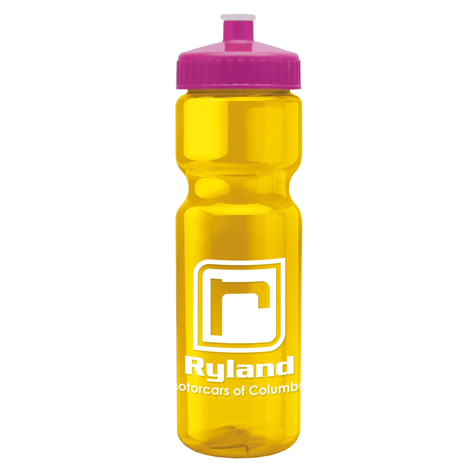 Sport Water Bottle Transparent Contoured Grip - 28 oz - product view 132