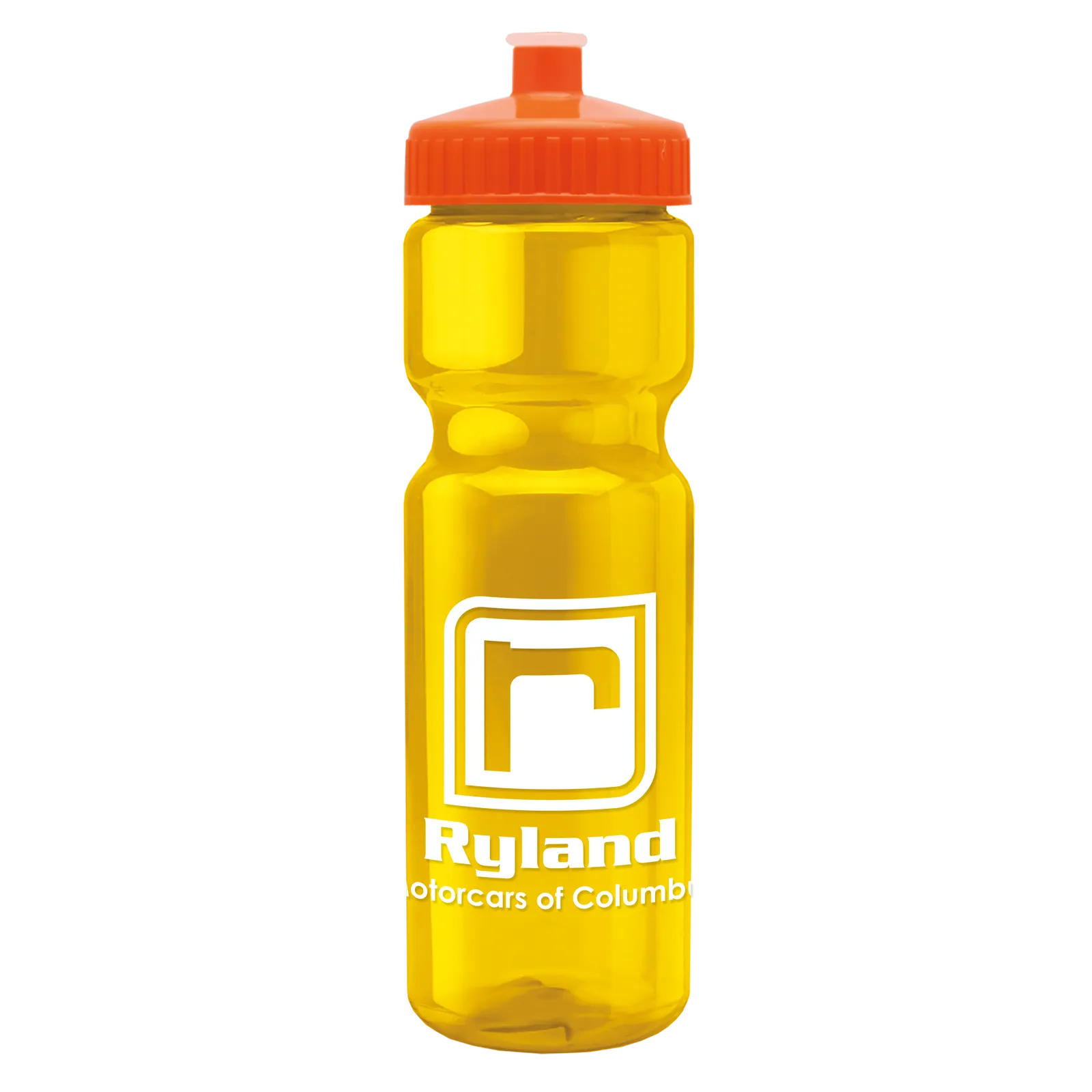 Sport Water Bottle Transparent Contoured Grip - 28 oz - product view 135